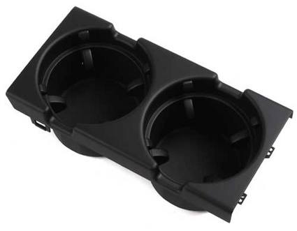 BMW Cup Holder - Center Console (Black) 51168217953